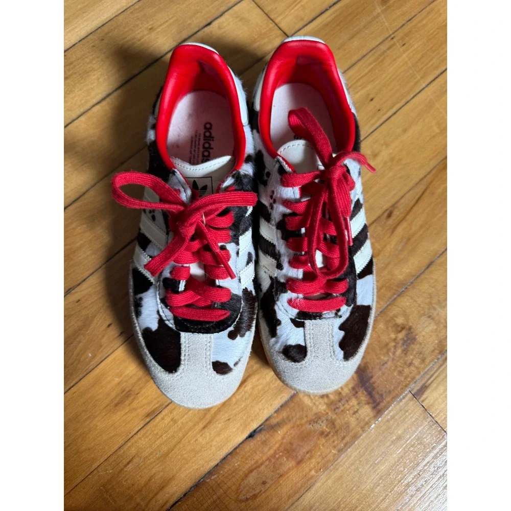 Adidas Japan Cow Print Off White Aurora Coffee Gum sneakers